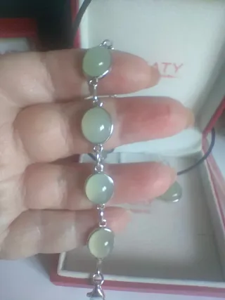 Pulsera Plata 925 y Jade