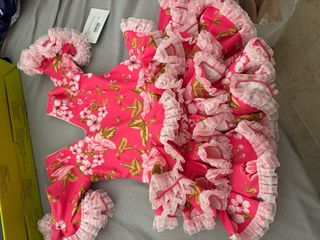 Vestido Flamenca Niña Flores