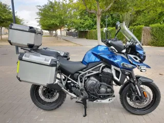 Triumph Explorer 1200 XCA 2016 Azul/Plata