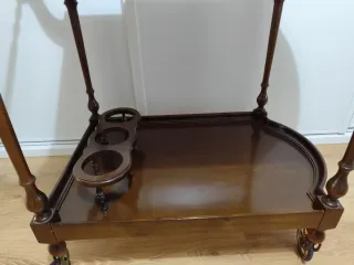 Carrito camarera madera