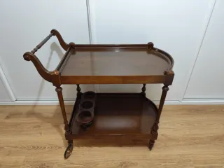 Carrito camarera madera