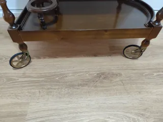 Carrito camarera madera