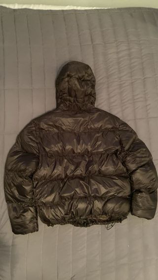 Casaco Stussy Puffer Preto Rosa