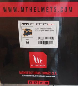 Casco MT StreetFighter