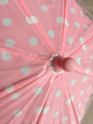 Paraguas infantil Minnie Mouse transparente