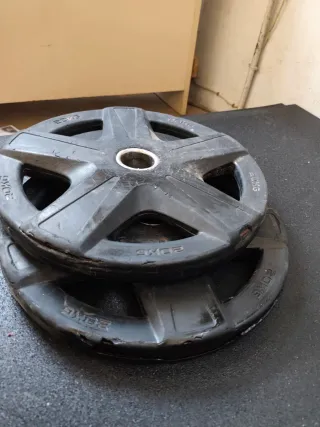 Discos de peso 20kg olímpicos