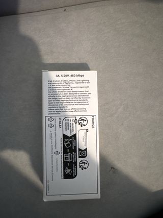 Cable IKEA LILLHULT USB-A Lightning 1.5m
