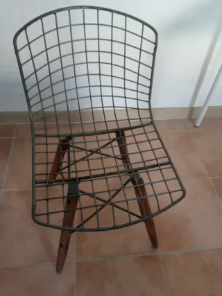 Silla antigua estilo Art Decó