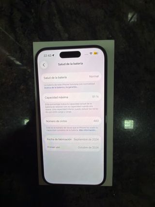 iPhone 16 256GB Azul