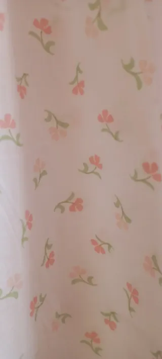 Camicia da notte corta fantasia floreale