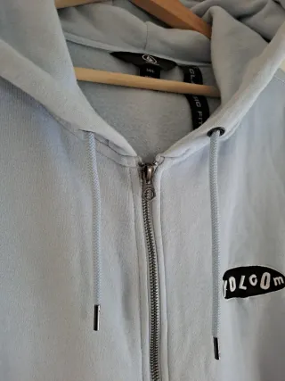 Sudadera Volcom cremallera azul