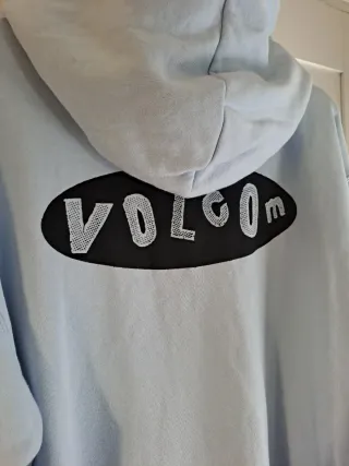 Sudadera Volcom cremallera azul