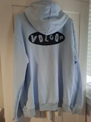 Sudadera Volcom cremallera azul