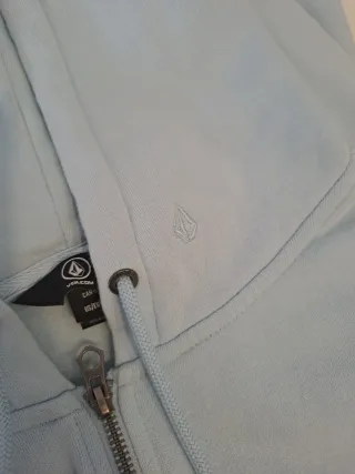 Sudadera Volcom cremallera azul