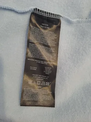 Sudadera Volcom cremallera azul
