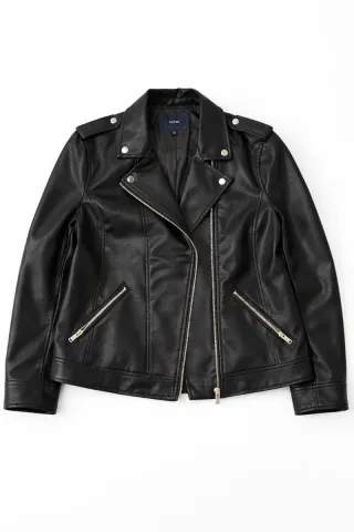 Chaqueta Cuero Mujer Kiabi Talla XL