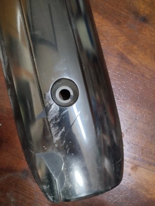 Embellecedor escape Yamaha TMAX SX