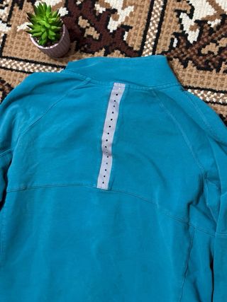 Felpa Nike Dri-Fit Donna Blu Taglia L