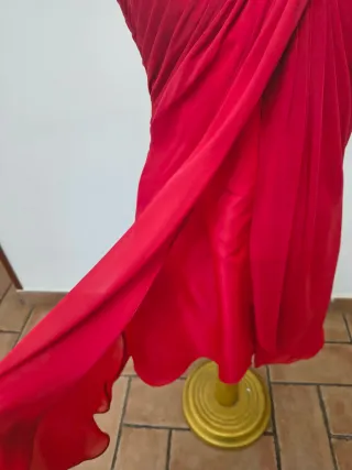 Vestito elegante donna rosso