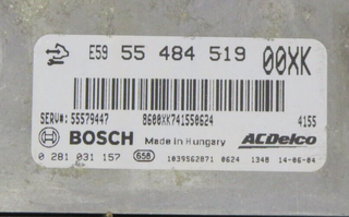 Centralita de Motor OPEL 5548451900XK 55579447 0281031157 55484519