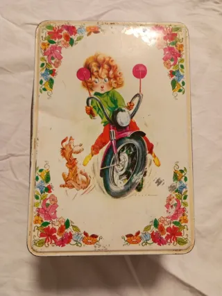 Caja metálica Cola Cao vintage