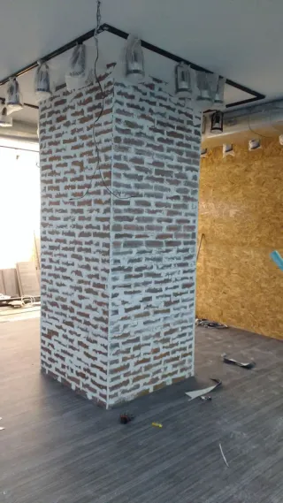 Intalacion de pladur, alisado y pintura