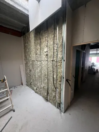Intalacion de pladur, alisado y pintura