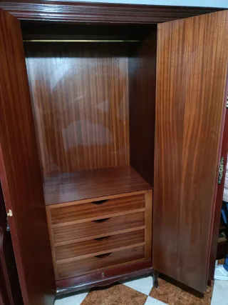 Ropero antiguo 6 puertas madera