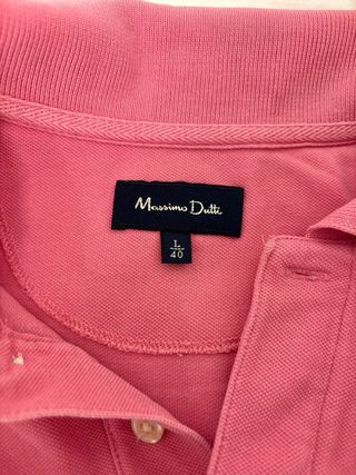 Polo rosa Massimo Dutti