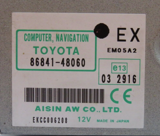 Sistema de Navegación GPS LEXUS RX400H 86841-48060 8684148060