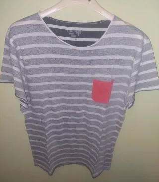 Lote 3 Camisetas Hombre H&M-Cedar Wood-Springfield