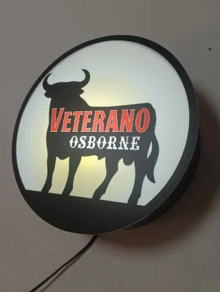 Letrero Luminoso Toro Osborne Veterano