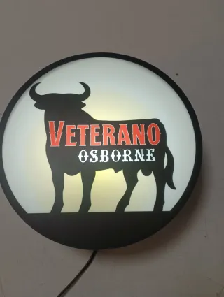 Letrero Luminoso Toro Osborne Veterano