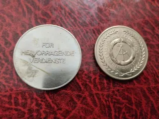 Medallas RDA 30 Años DDR 1978