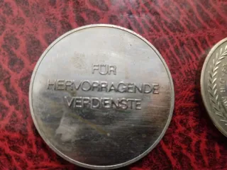 Medallas RDA 30 Años DDR 1978