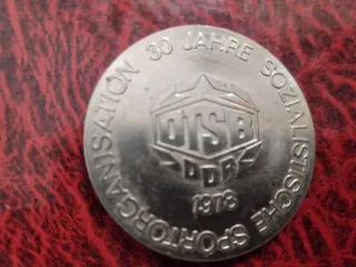 Medallas RDA 30 Años DDR 1978