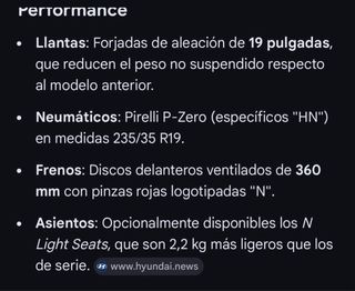 Hyundai i30n  PERFORMANCE 2022