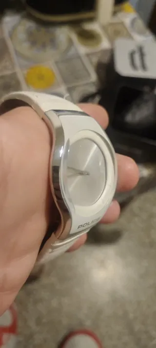 Orologio Police elegante silver/white