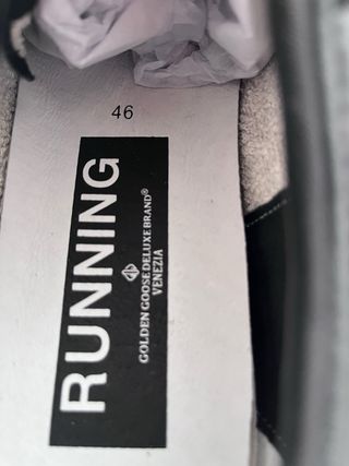 Golden Goose Running Sneakers Negras