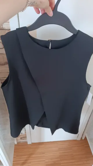 Chaleco negro talla única