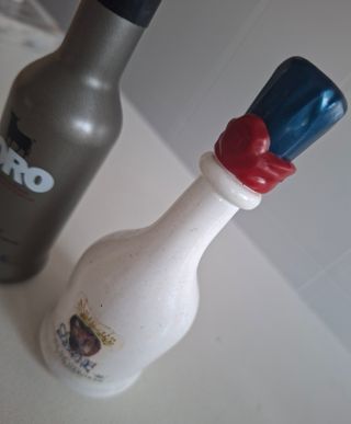 ANTIGUAS 2 MINIBOTELLAS OSBORNE - Toro y Conde