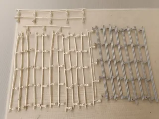 Piezas Scalextric: Mandos, pistas y transformadore