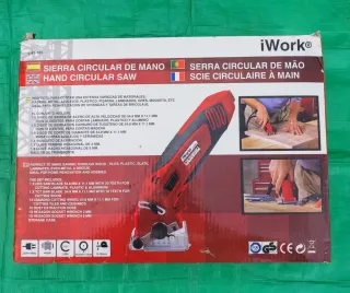Sierra circular iWork con maletín
