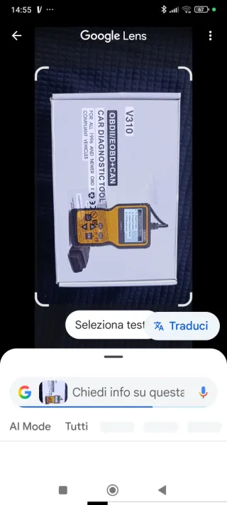 DollaTek V310 OBDII Scanner Auto Diagnostica