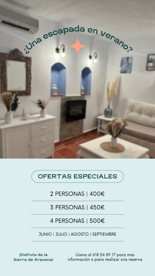 Casa rural en Aracena Huelva