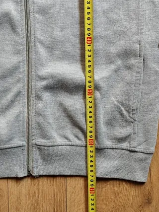 Chaqueta sudadera deportiva Adidas gris