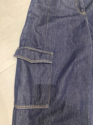 Pantalón denim cargo Purificación García