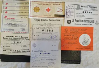 Lote Lotería Nacional Años 70