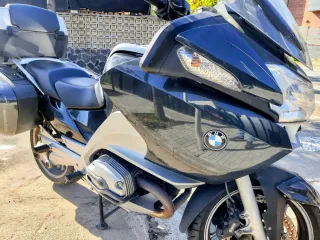 BMW R 1200 RT Negra y Plata