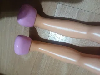 Dos Muñecas Nancys pelo largo rubio y morena